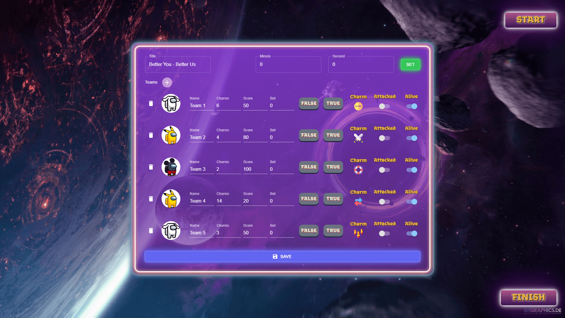 score-board